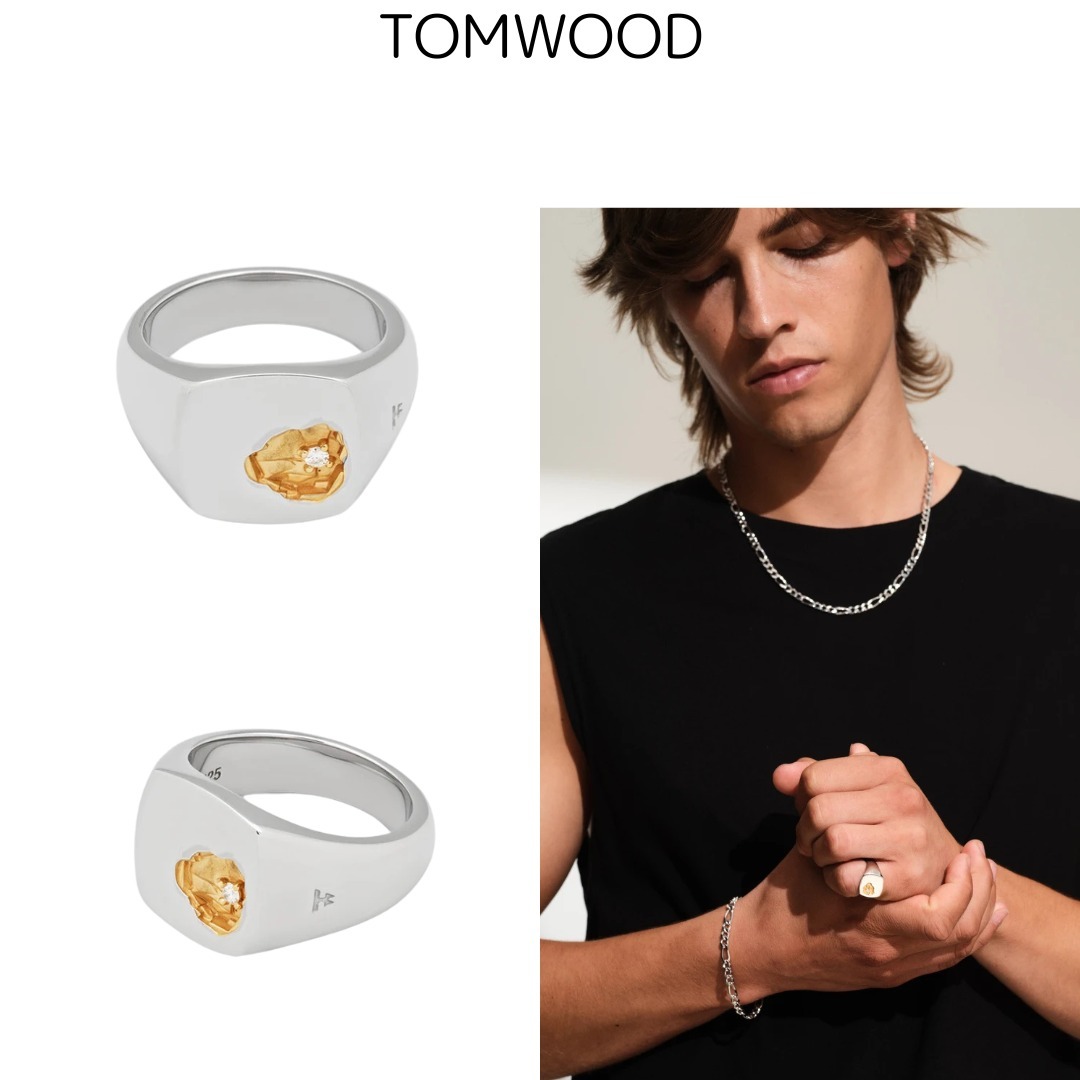 お洒落！＜TOMWOOD＞Mined Ring Small Diamond