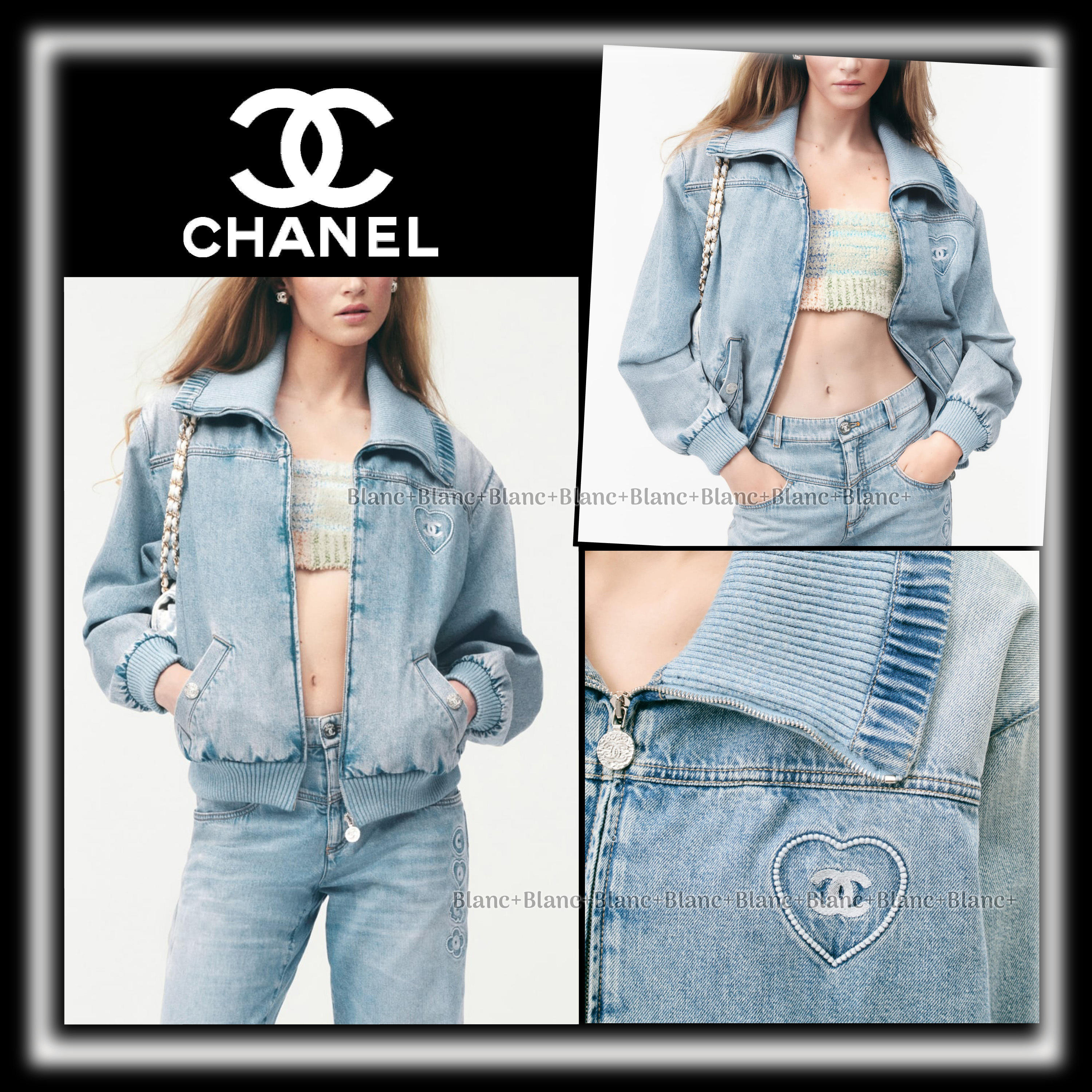 ハート刺繍のときめき♡【CHANEL】ジャケット