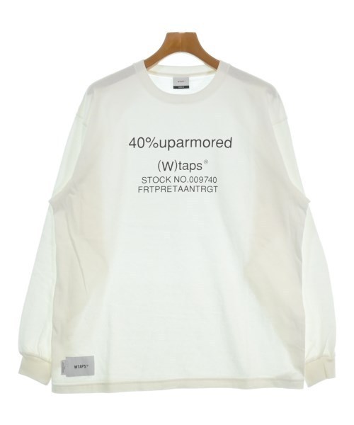 WTAPS ダブルタップス Tシャツ・カットソー 白 3304125A0124