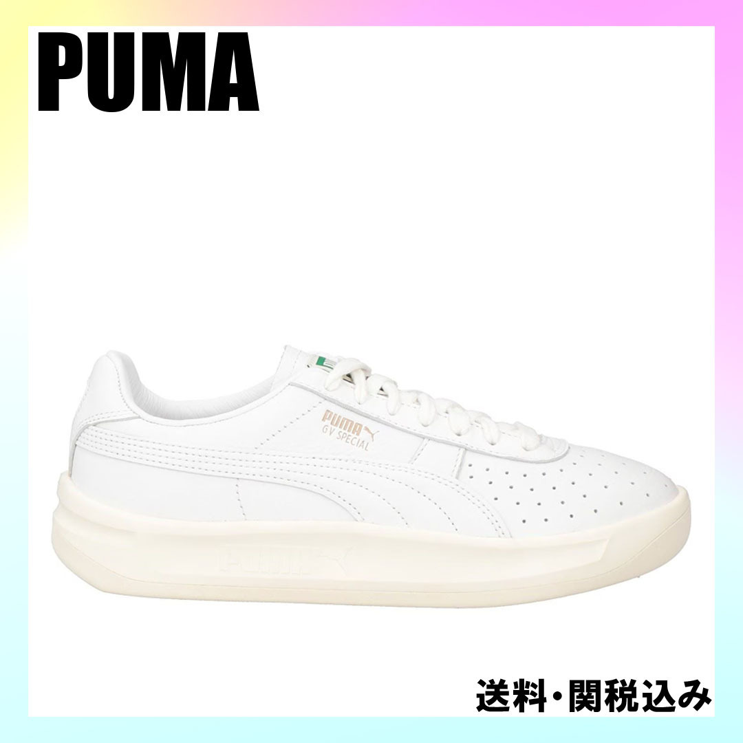 スニーカー【PUMA】送料・関税込み 革(なめし加工) レースアップ