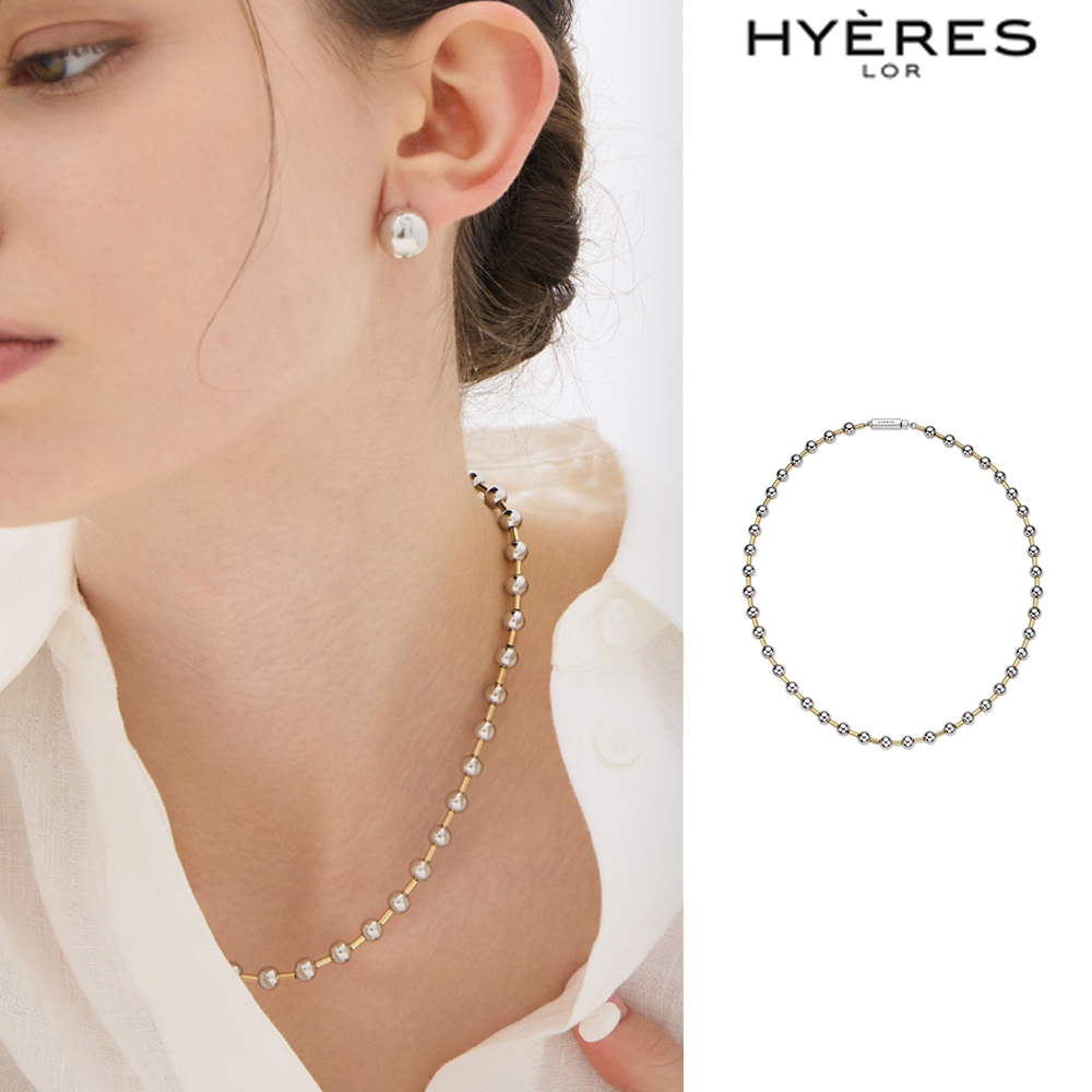 【HYERES LOR】25SS★ H Edition (C) Orbit Line Ball Necklace