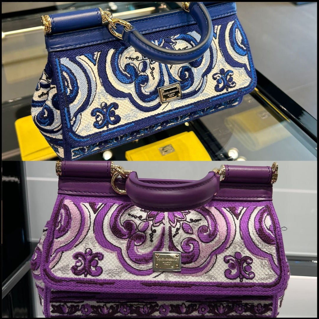 ◆完売前に◆【Dolce&Gabbana】マヨリカ刺繍 SICILY バッグ