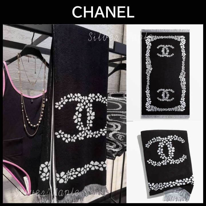 【CHANEL】COCO BEACH ココビーチ ビーチタオル