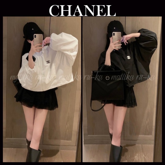 羽織に最適♡スポーティー【CHANEL】シャネル ブルゾン