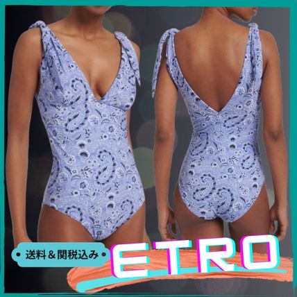ETRO★エトロ ペイズリー柄 ワンピース 水着 Swimwear 夏を盛り上げる大胆柄！エトロのスイムウェア＆バッグを