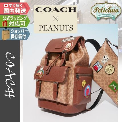 ブラウン（茶色）系 Coach SIGNATURE(コーチ シグネチャー