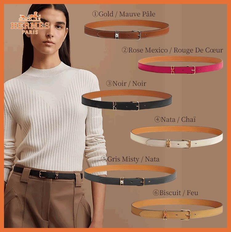 【シンプルで上品エレガント☆】HERMES ミニクルーベルト 20