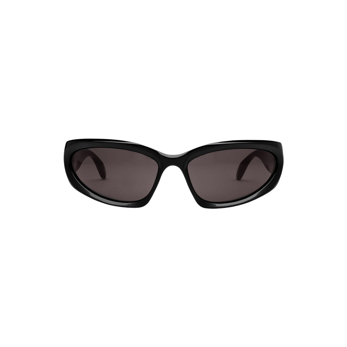 【人気/関税/送料込み】 Balenciaga Swift Oval Sunglasses Blac