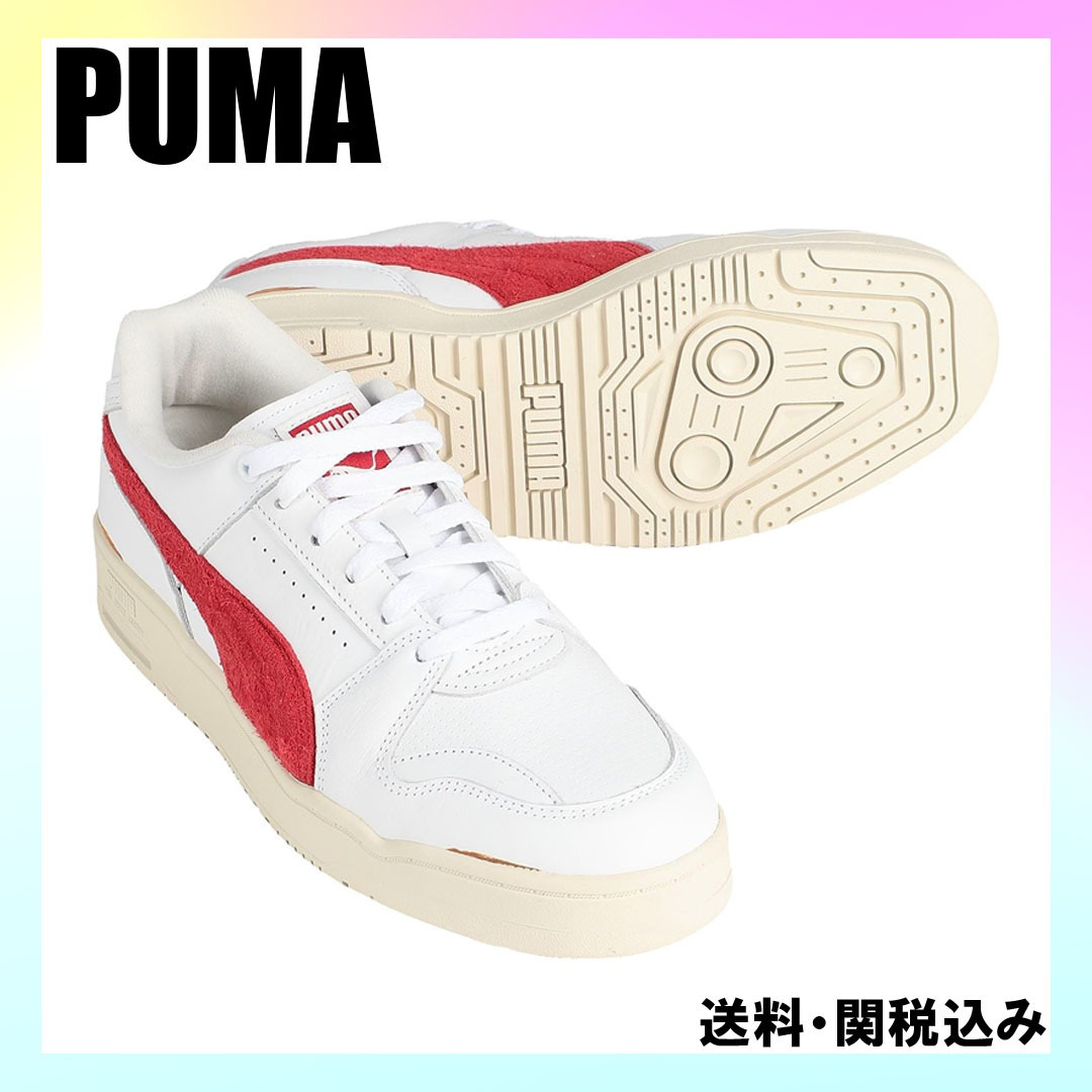 スニーカー【PUMA】送料・関税込み 革(なめし加工) ラバーソール