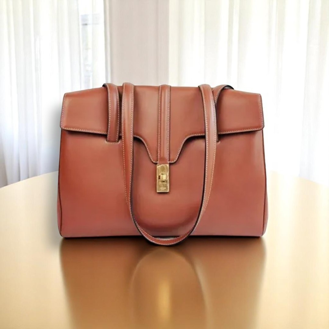 VINTAGE●CELINE●セリーヌ ティーンソフト 16 ハンドバッグ