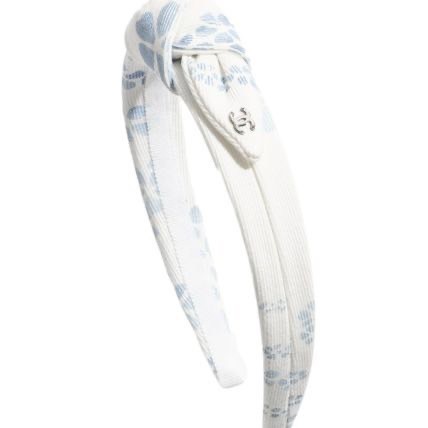 【コーデのアクセントに♪】CHANEL《デニムカチューシャ》