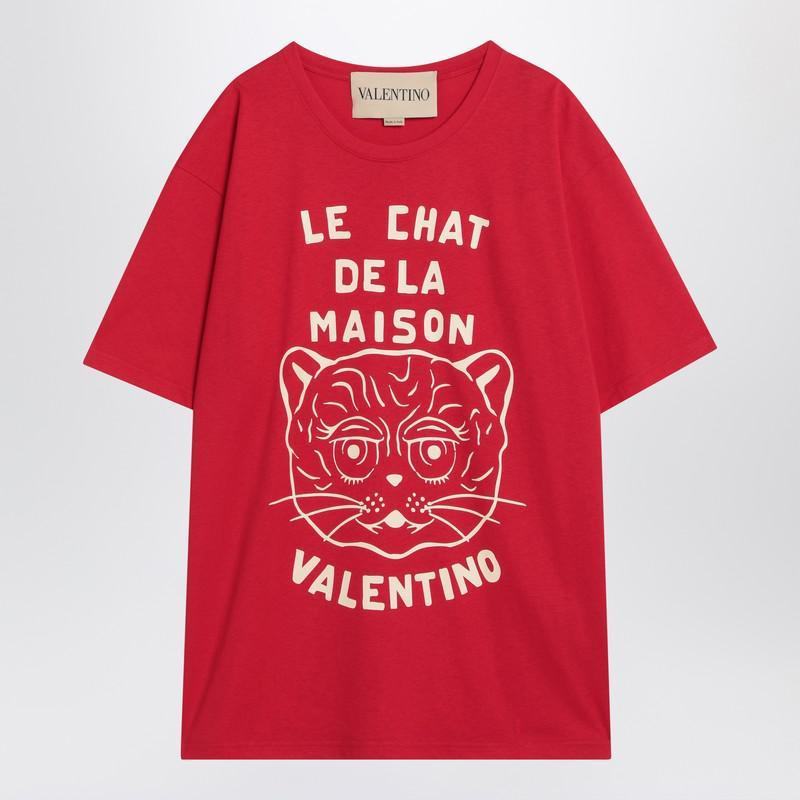 【関税＆送料込み】Valentino Garavani T-Shirt With Le Chat