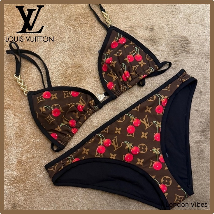 限定コラボ！LouisVuitton ビキニボトム 下 モノグラム チェリー