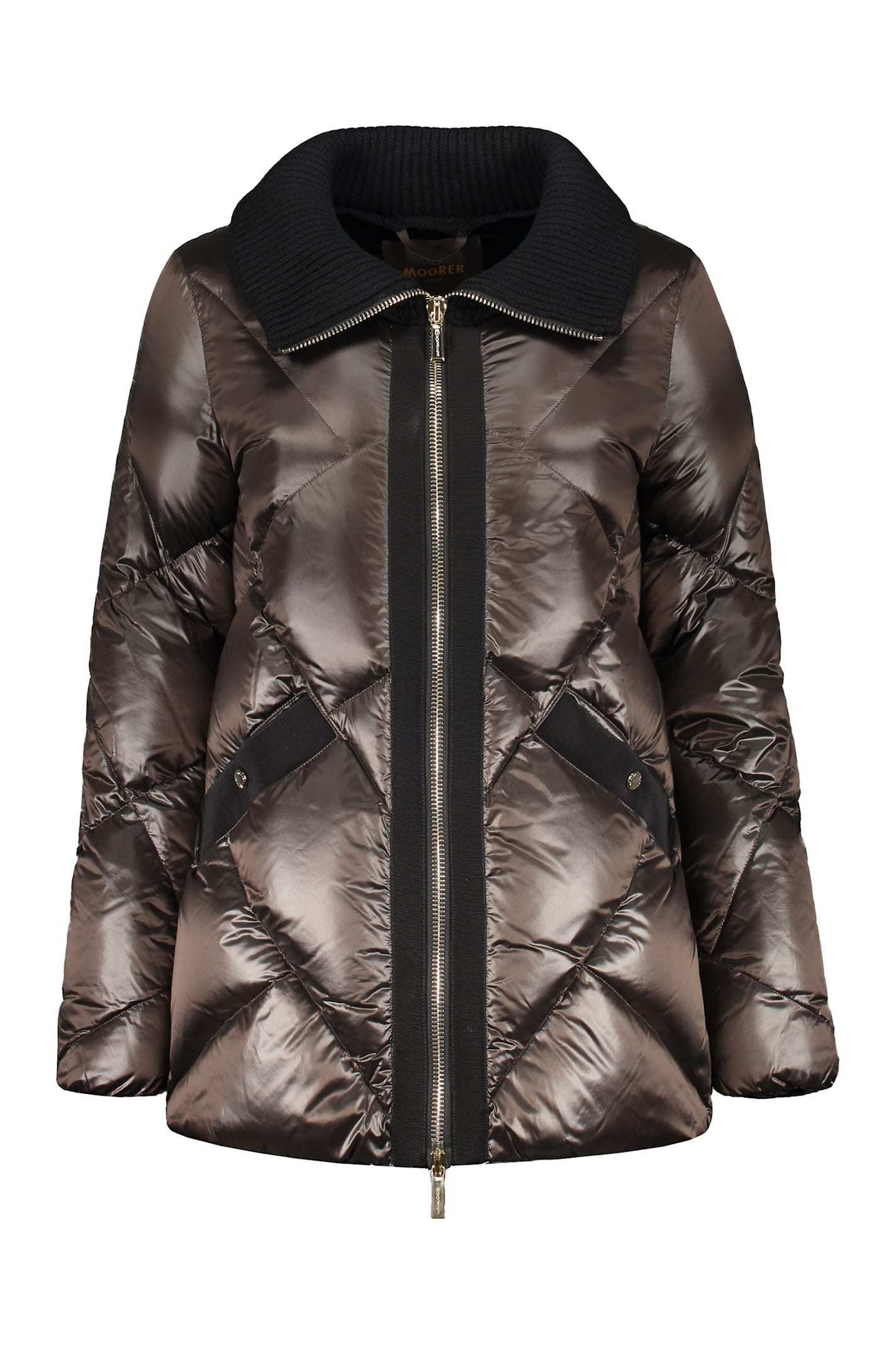 【送料&関税込】Moorer Knitted Collar Down Jacket