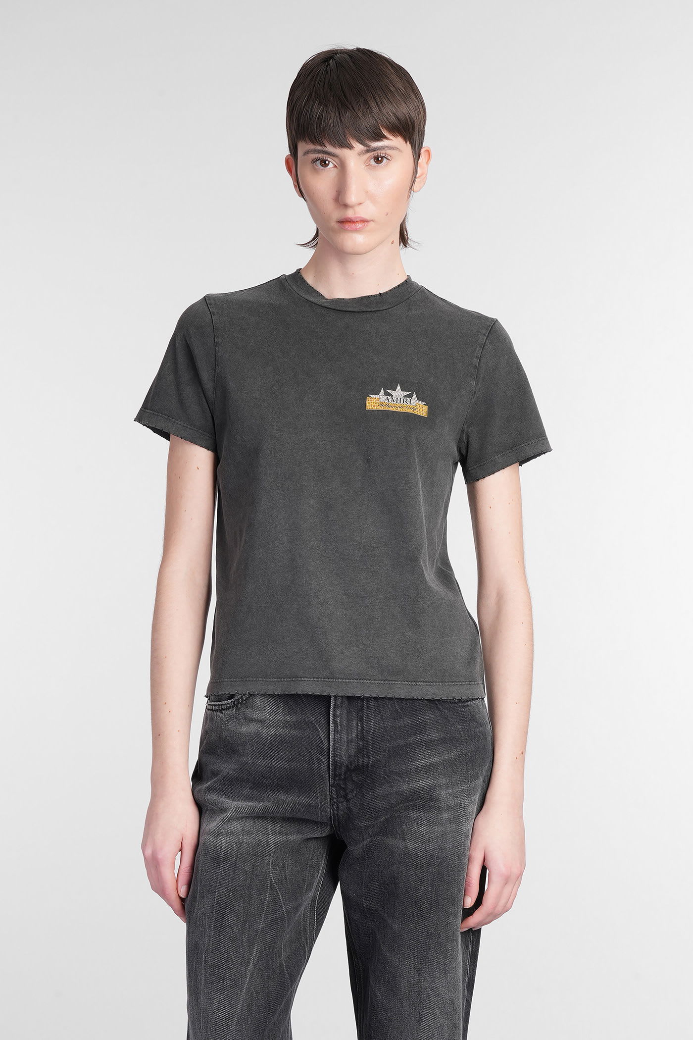 【送料&関税込】AMIRI T-shirt In Black Cotton