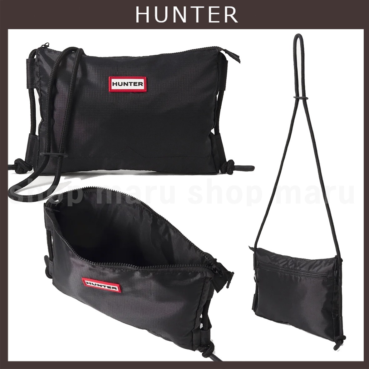 HUNTER◆DOZMARY UNISEX クロスボディバッグ