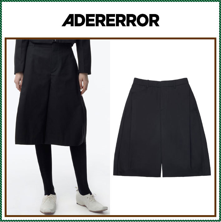 【ADERERROR】 Sig; BK Tag shorts 01 /追跡付