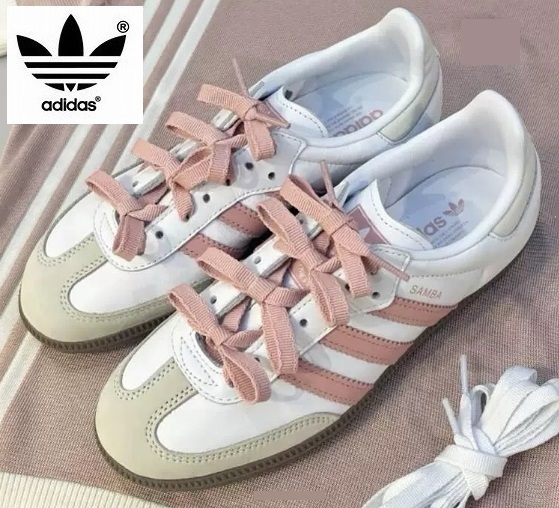 ☆国内在庫有☆adidas Originals Samba OG White/Wonder Mauve