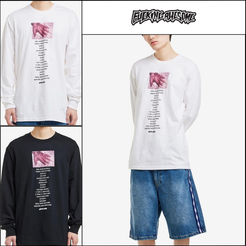 【FUCKING AWESOME】DAYTONA BEACH LS 2 colors