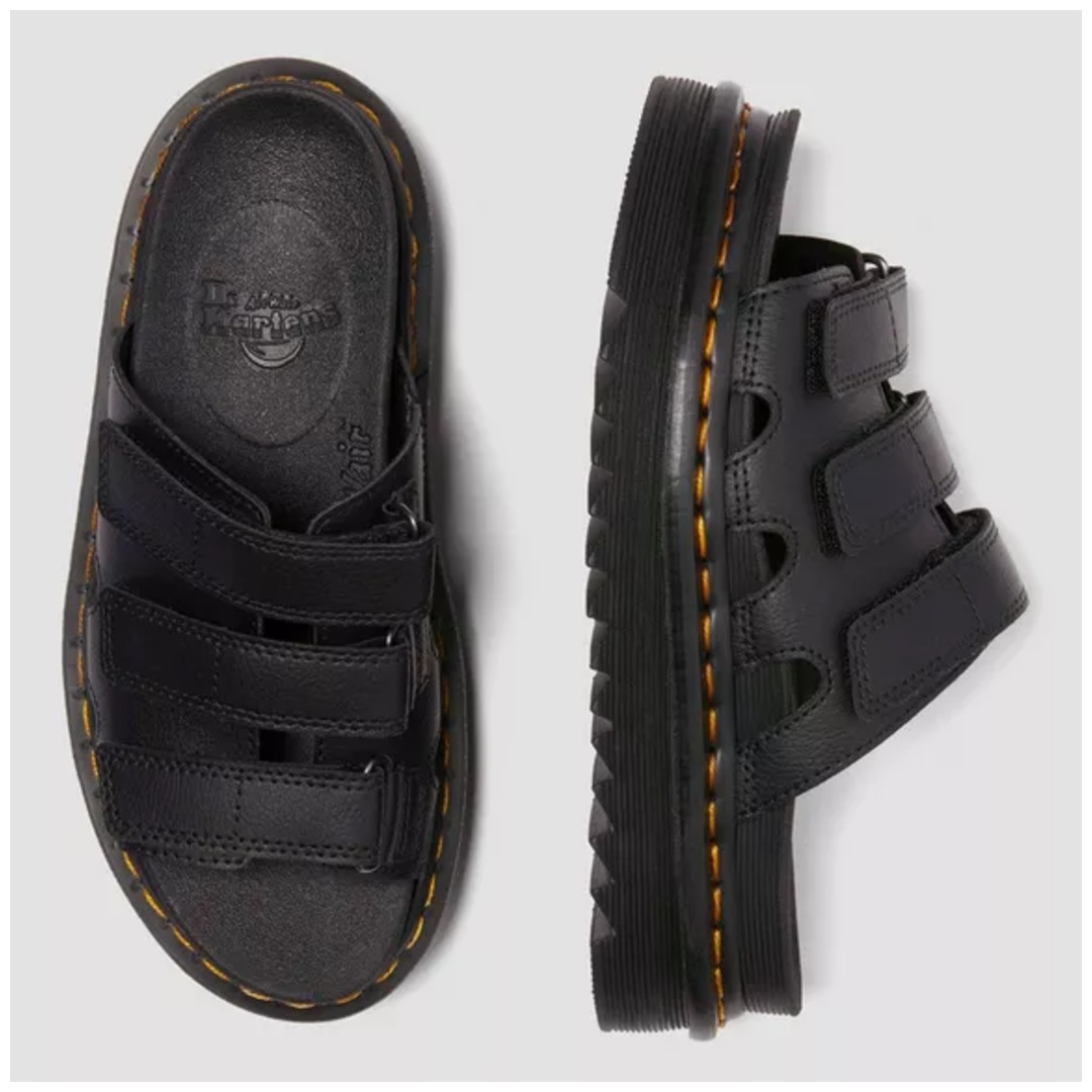 SALE《DR.MARTENS》RAINE 本革 スライドサンダル
