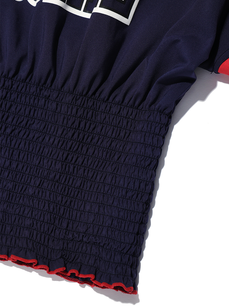 《YOUHEE》 GRAPHIC TRACK JERSEY SMOKING T-SHIRT