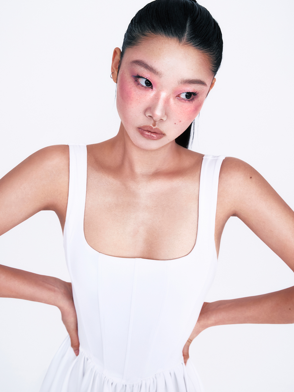 《YOUHEE》 BASIC CORSET DRESS