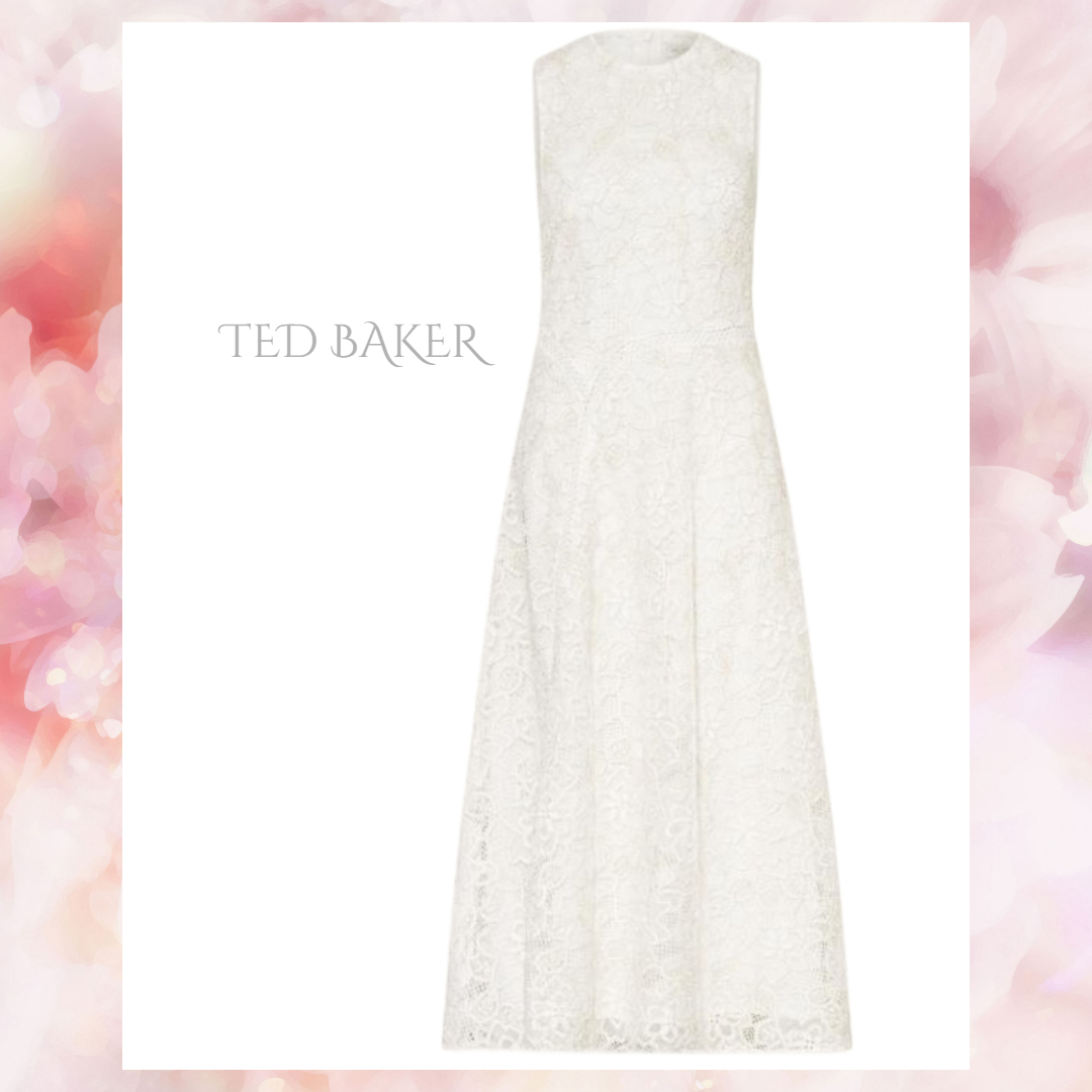 ☆Ted Baker☆ フローラルレースエレガントドレス・DARLEI♪