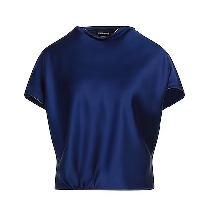 【SALE!!】GIORGIOARMANI シルク 半袖トップスTシャツトリミング
