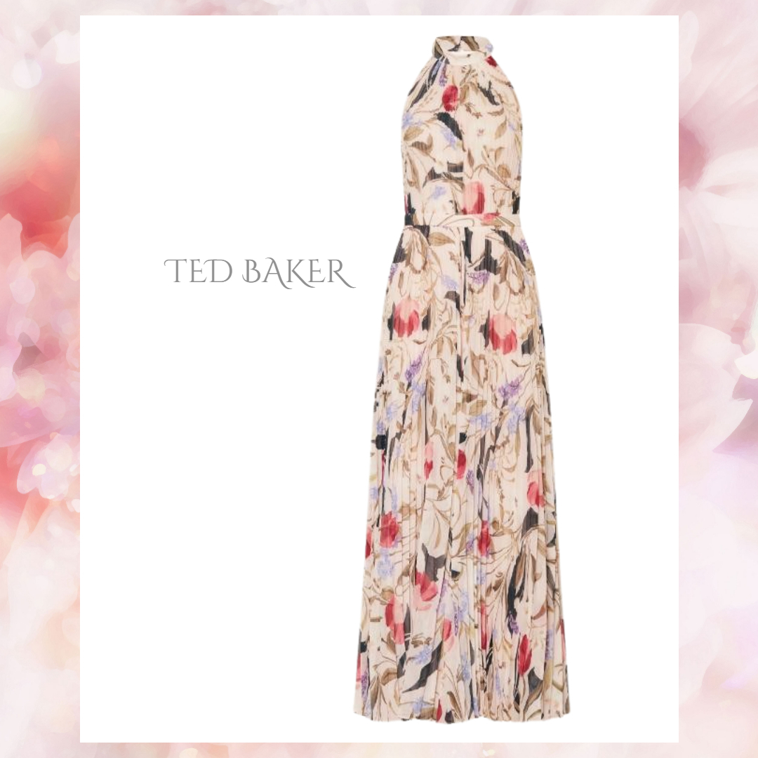 ☆Ted Baker☆ フラワープリントプリーツジャンプスーツ♪