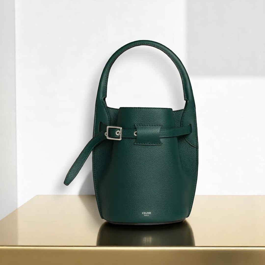VINTAGE●CELINE●セリーヌ ビッグバッグ ナノ バケットバッグ