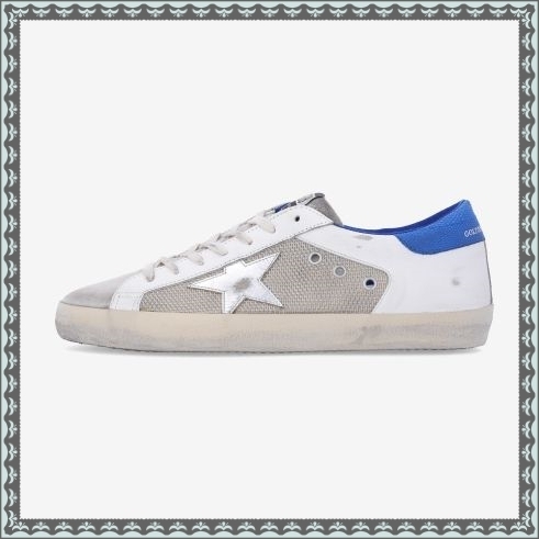★Golden Goose★ Superstar Bluetab Silverstar Sneakers Latte