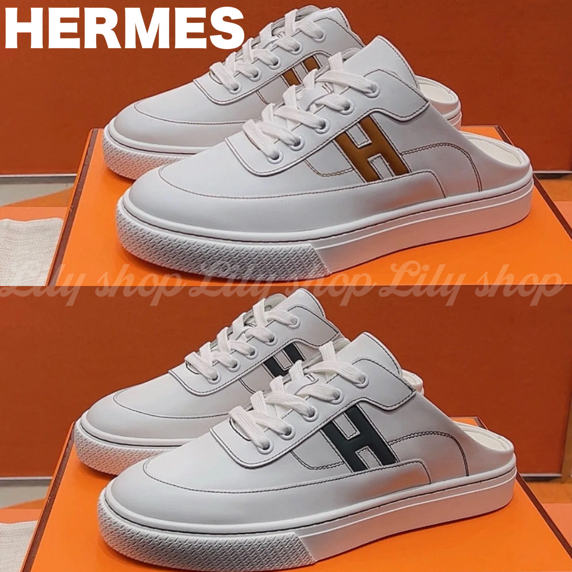 【お洒落デザイン♡】HERMESスニーカー キープ