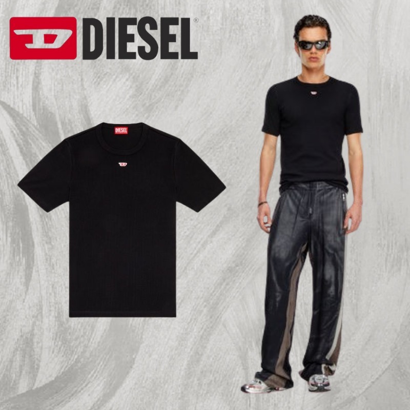 【Diesel】d-ribber-n Tシャツ アイコニック ロゴスリム