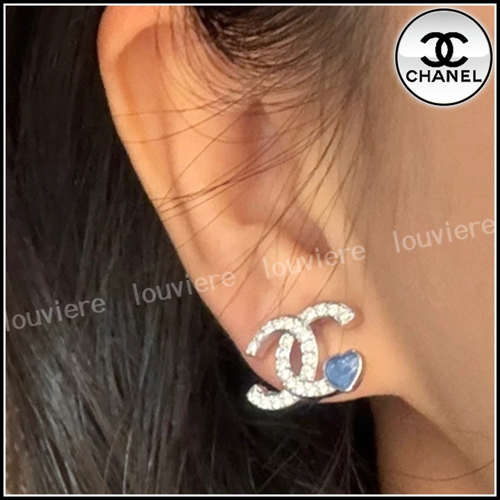 【小さなハートがキュート♪】CHANEL 25SSP ピアス