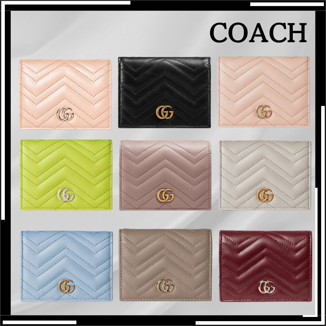 すぐ届く【GUCCI】ダブルG ミニウォレット コイン＆紙幣入れ付き