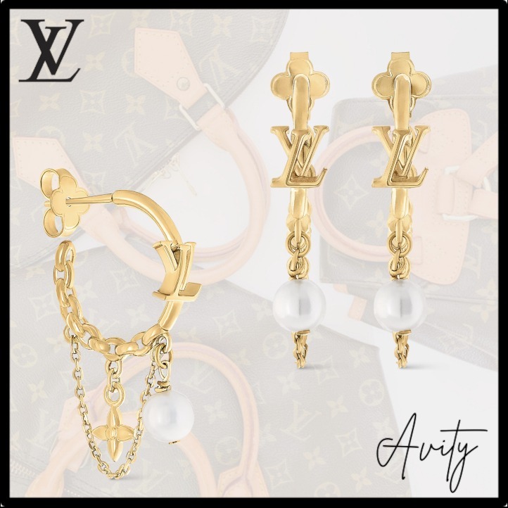 【ゴージャスエレガントな印象に♪】Louis Vuitton ピアス