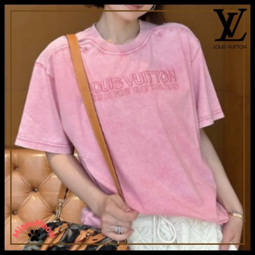 【カジュアル可愛い♪】Louis VuittonウォッシュリブTシャツ