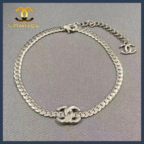 【洗練パール♪】CHANEL メタル×フェイクパール ネックレス