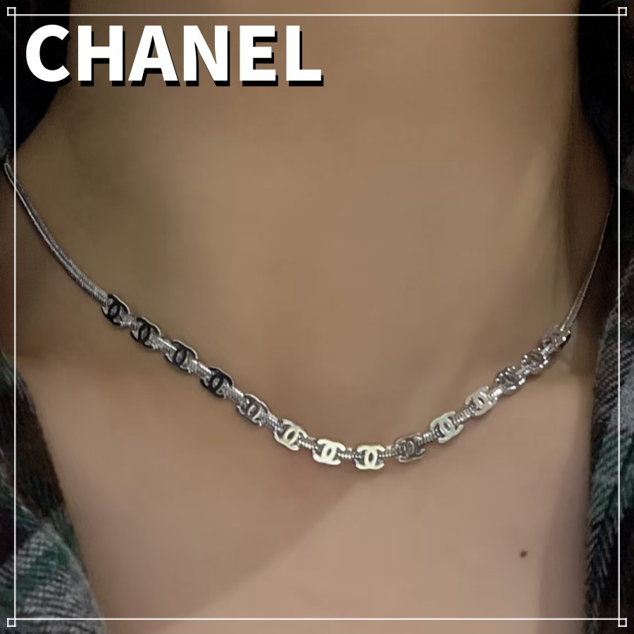 完売続出 CHANEL 25P CCマークネックレス シンプル チョーカー