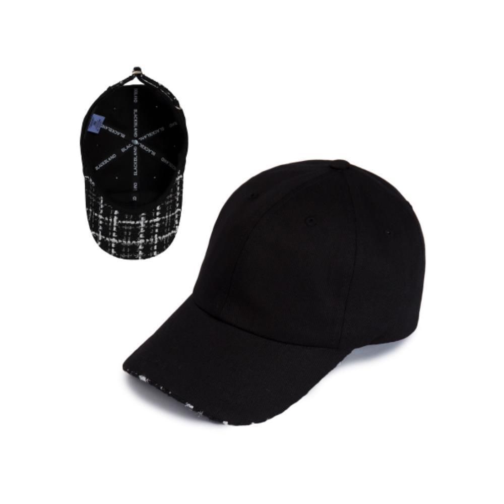◆BLACKBLOND◆ Vivid Tweed Cap Black