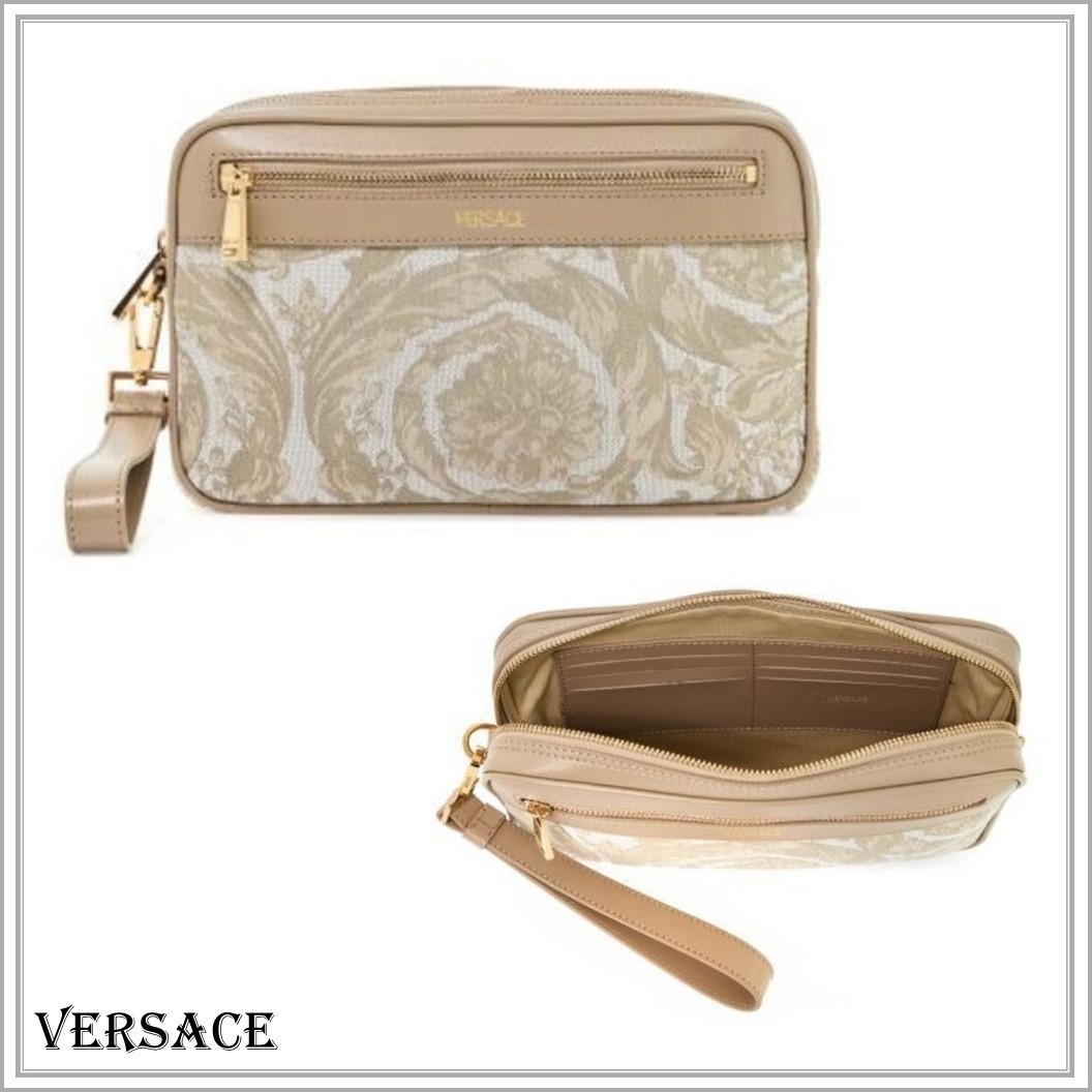 【関税込】VERSACE ヴェルサーチェ◆バロッコ クラッチバッグ