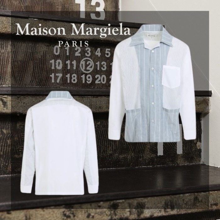 関税送料込 Maison Margiela コットン シャツ