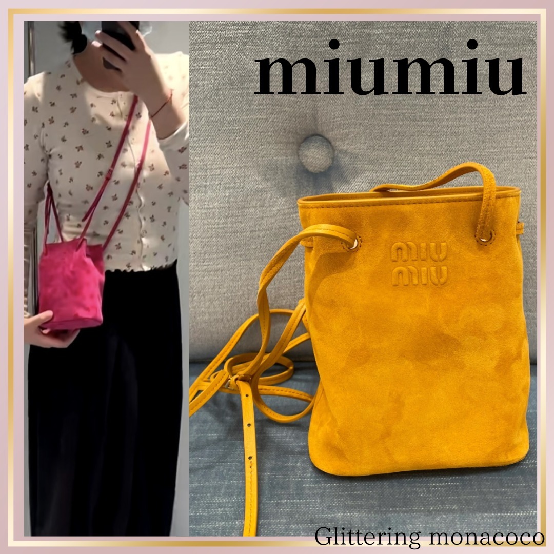 ◆限定アイテム◆【MiuMiu】クロシェ ポーチ org.jpg
