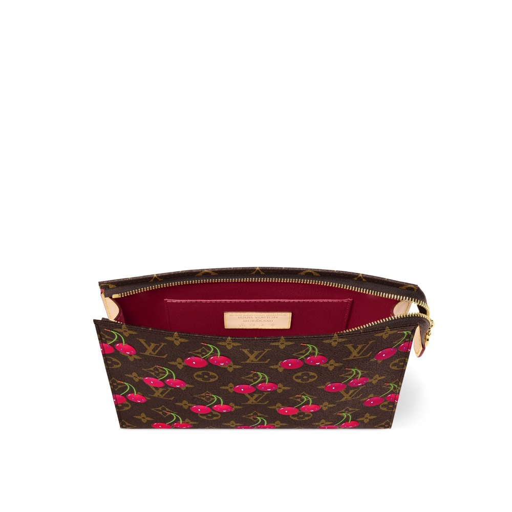 《LOUIS VUITTON》大人気♪ チェリー柄 LV x TMポーチ