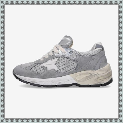 ★Golden Goose★ Running Dad Sneakers Grey GWF00558F00494460