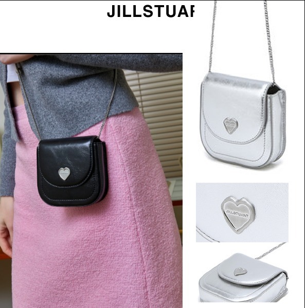 JILLSTUART ★Heart logo embellished mini crossbody bag★