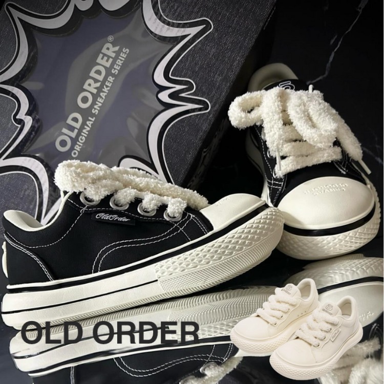 【関税送料込】OLD ORDER CANVAS スニーカー 男女兼用