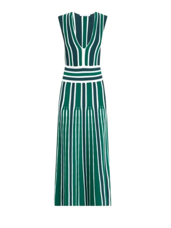 ☆MaxMara☆直営店買付☆お洒落ビスコース ニットDress/TALLONE