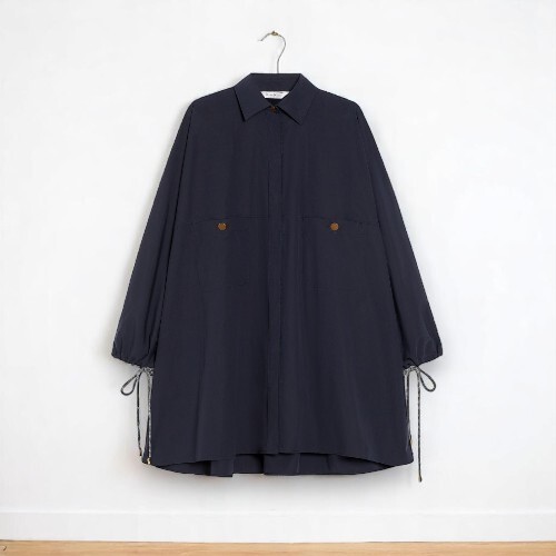 ★Max Mara★25春夏 CERVO コットン ポプリン シャツ ドレス