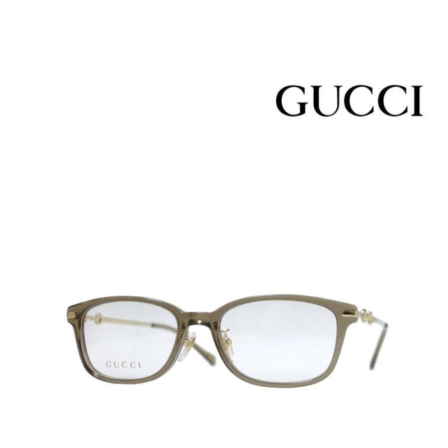 GUCCI  グッチ メガネフレーム GG1129OJ 004 ブラウンクリア